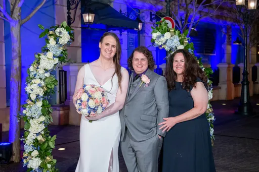 Alexis, Christian, and Susan